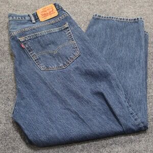 Levi Strauss 560 Jeans Mens‎ W44 L29 Blue Denim Loose Fit Pants